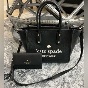 Kaye spade crossbody and wallet
